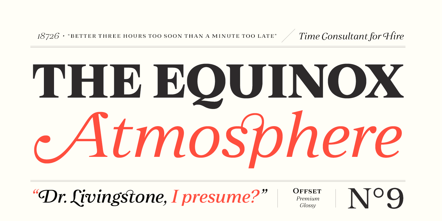 Zeit Extra bold Italic Font preview